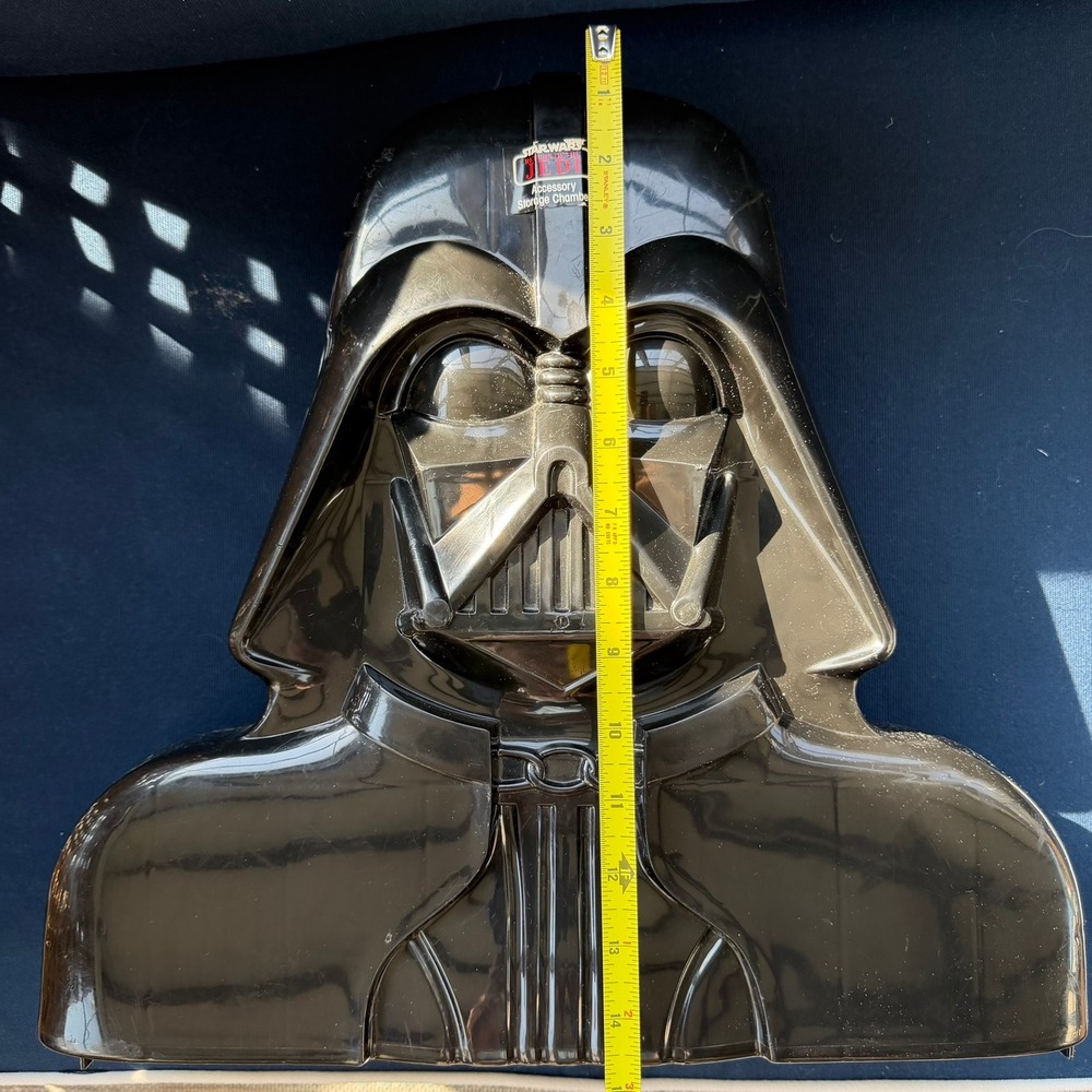 VTG Star Wars Darth Vader Action Figure Carrying Case Return of the Jedi 1983- A - Picture 4 of 13